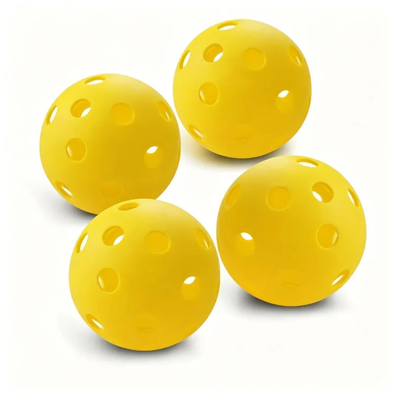 15Pcs 72mm Blue Pickleballs 26-Holes