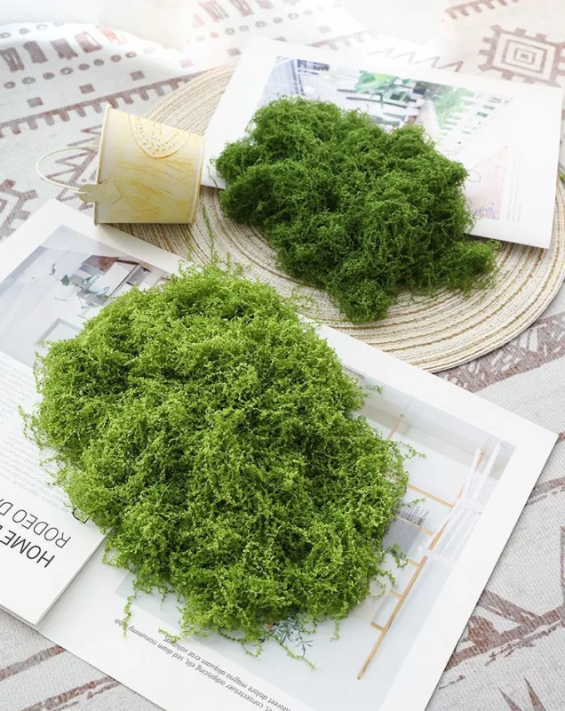 100g Light Green Artificial Moss