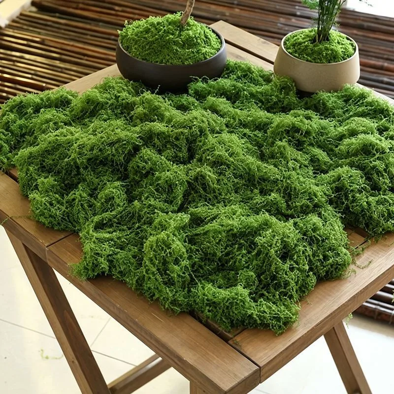 200g Dark Green Artificial Moss 200g Dark Green Artificial Moss