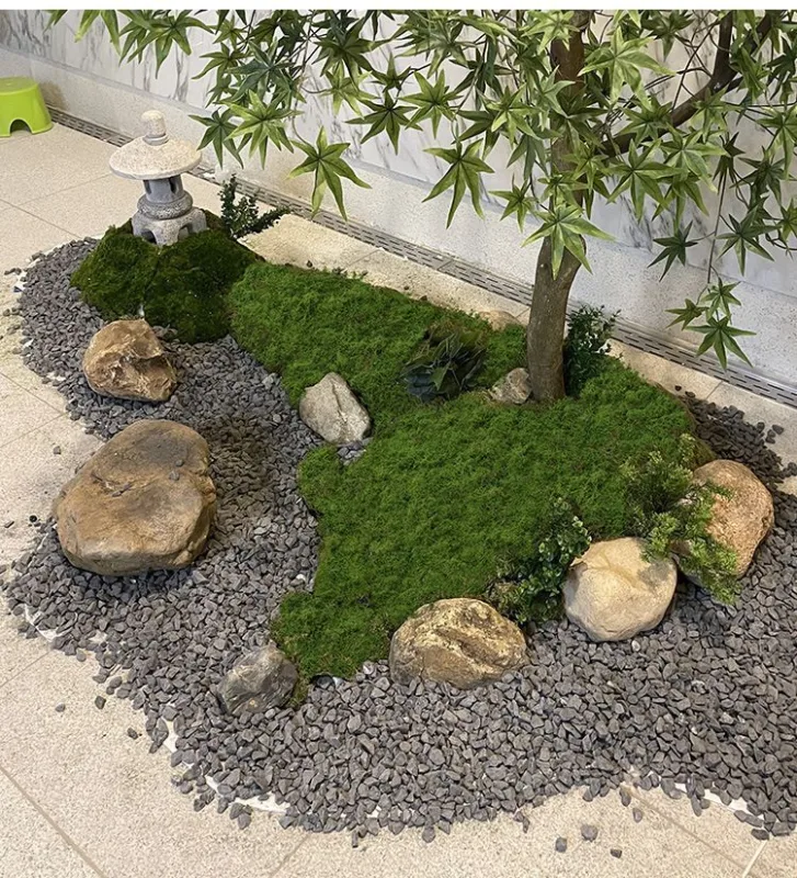 200g Light Green Artificial Moss