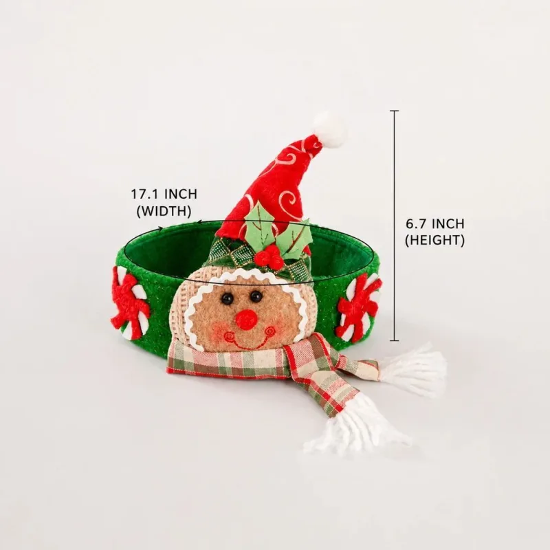 2Pcs Christmas Pointed Hat Gingerbread Man Curtain Tiebacks 2Pcs Christmas Pointed Hat Gingerbread Man Curtain Tiebacks