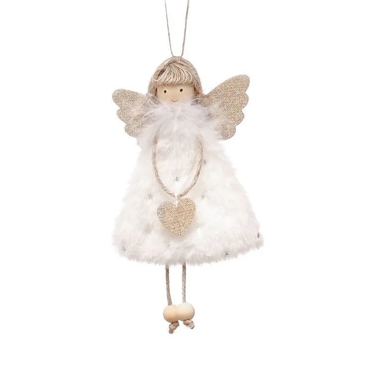3Pcs Christmas Tree Angel Ornaments