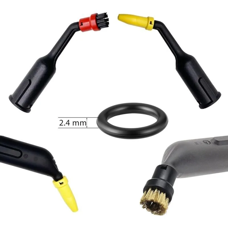 10 Pcs Rubber O Compatible with Karcher SC2 SC3 SC4 SC5 CT10 Steam Cleaner Black, Rings