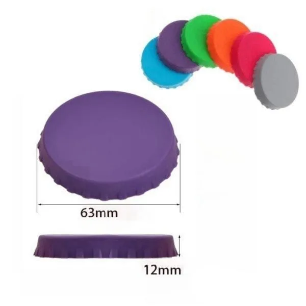 2pcs Silicone Caps Leakproof Jar Lid, MultiColor