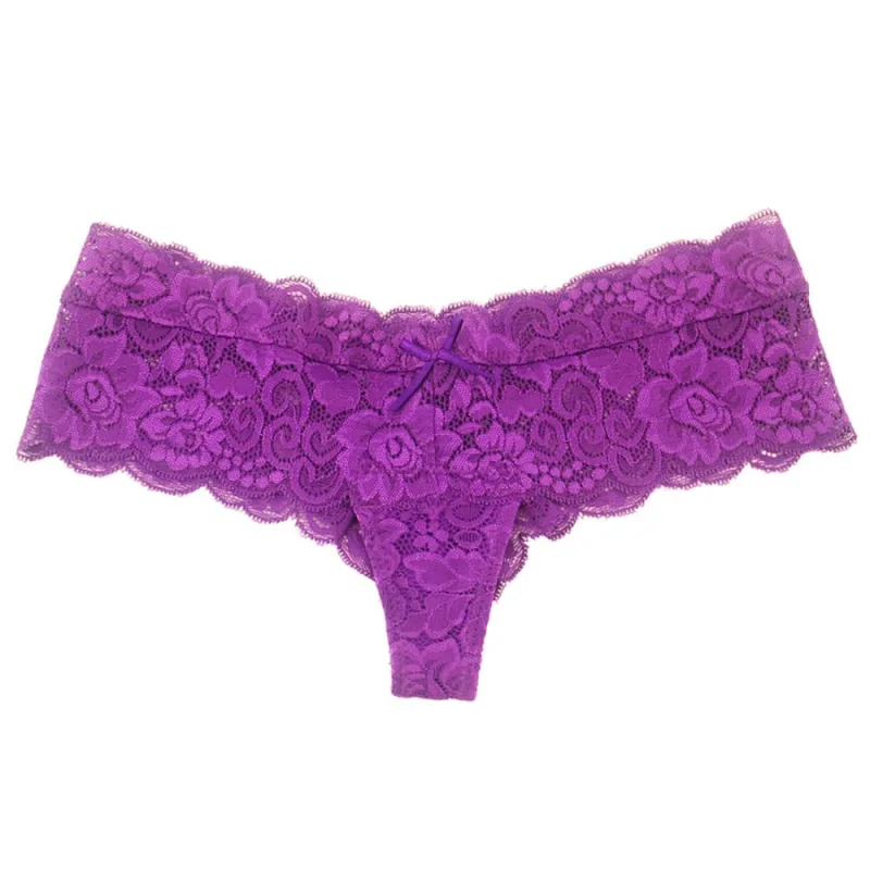 6-pack Half-String Lace Panties, M