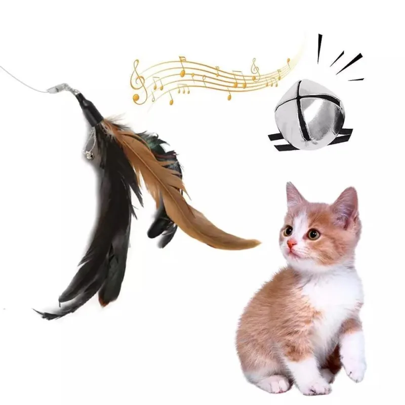 5pcs MultiColor Cat Toys with Springs, Telescopic