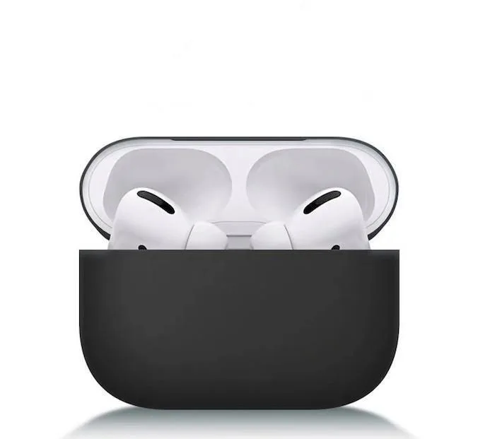 Silicone Case for AirPods Pro, Orange – Compatible with Apple