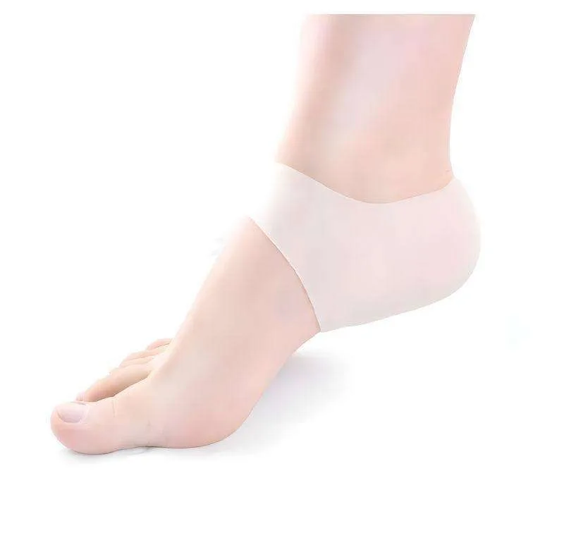 2-pack Transparent Silicone Heel Protectors, Shoe Inserts 2-pack Transparent Silicone Heel Protectors, Shoe Inserts