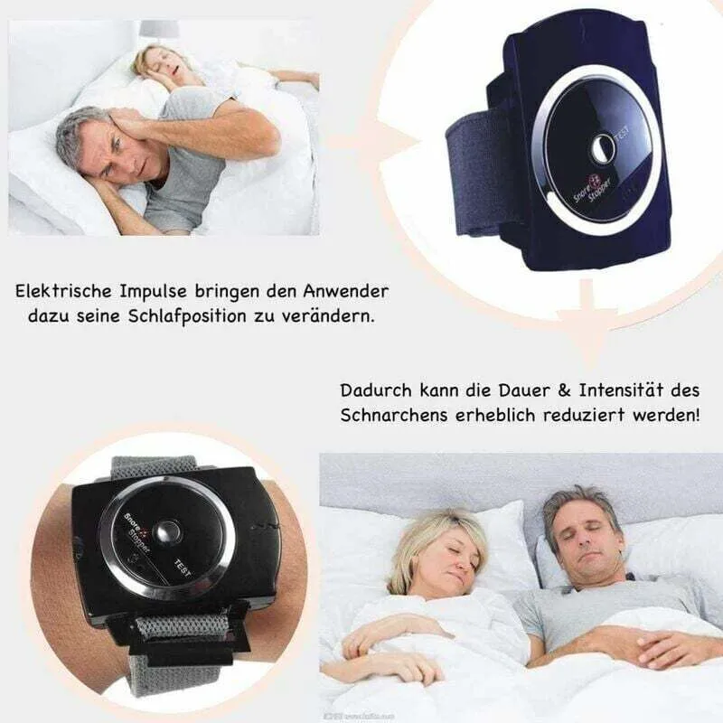 Anti-Snoring Watch, for Couples, the Smart Solution Against Snoring, Anti-Snoring Bracelet, Stop Snoring