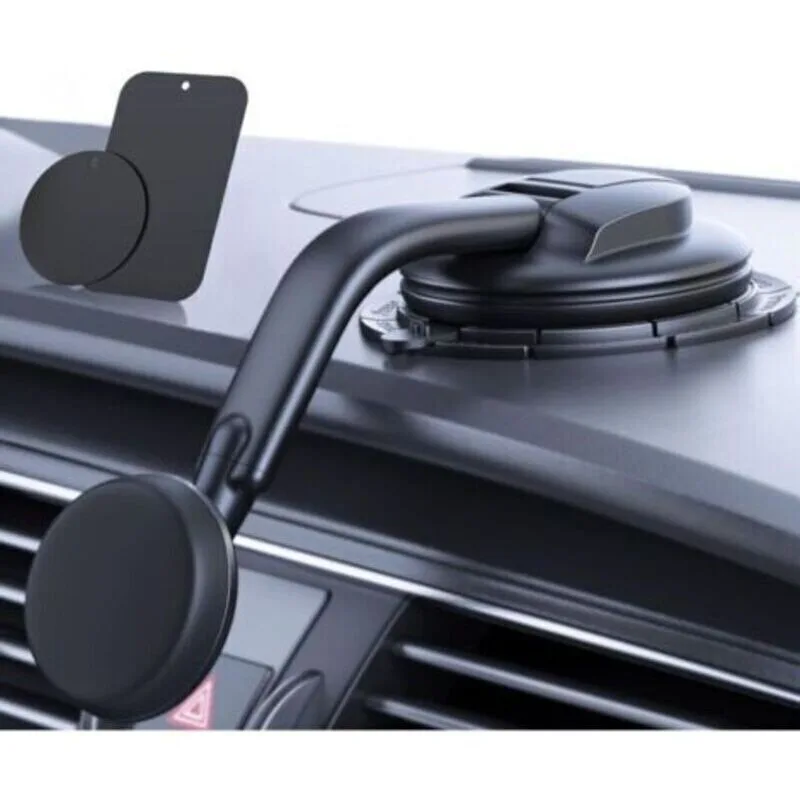 Car Phone Holder, Powerful Magnets, for Dashboard and Windshield Suction Cup Phone Holder Compatible with iPhone and Android Automobile Cradle Car Phone Holder, Powerful Magnets, for Dashboard and Windshield Suction Cup Phone Holder Compatible with iPhone and Android Automobile Cradle