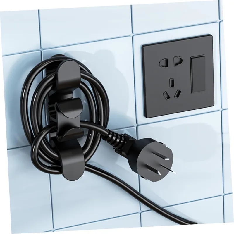 6 Piece Self Adhesive Cable Holders for Kitchen Appliances