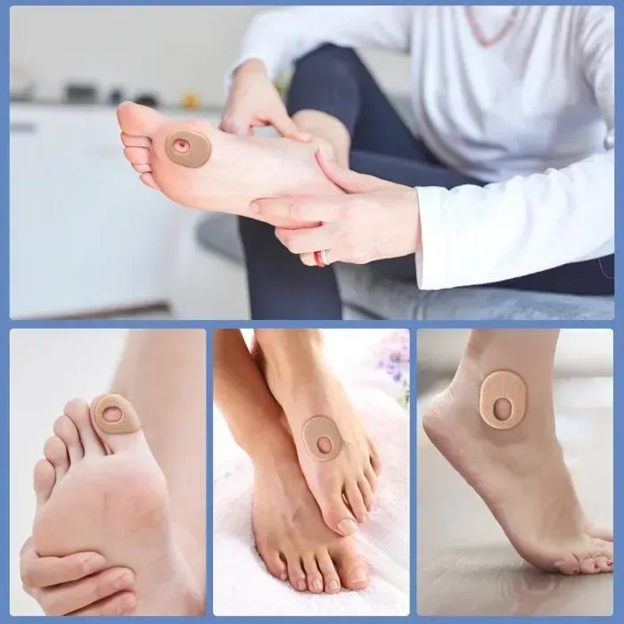 24 Pack Oval Felt Toe Pads