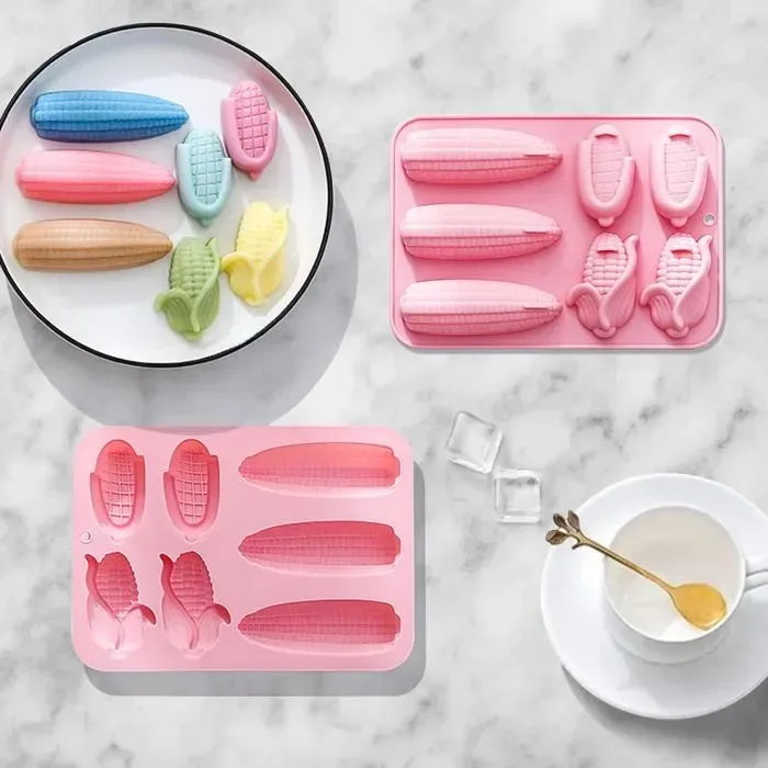 7 Cavity Cornbread Silicone Mold