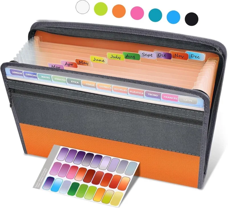 13 Pocket A4 Expandable File Folder 13 Pocket A4 Expandable File Folder