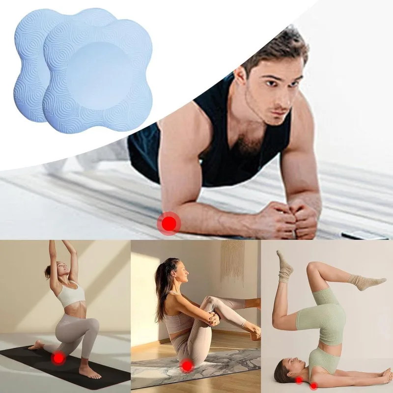 2 Pack Non Slip Yoga Knee Cushions