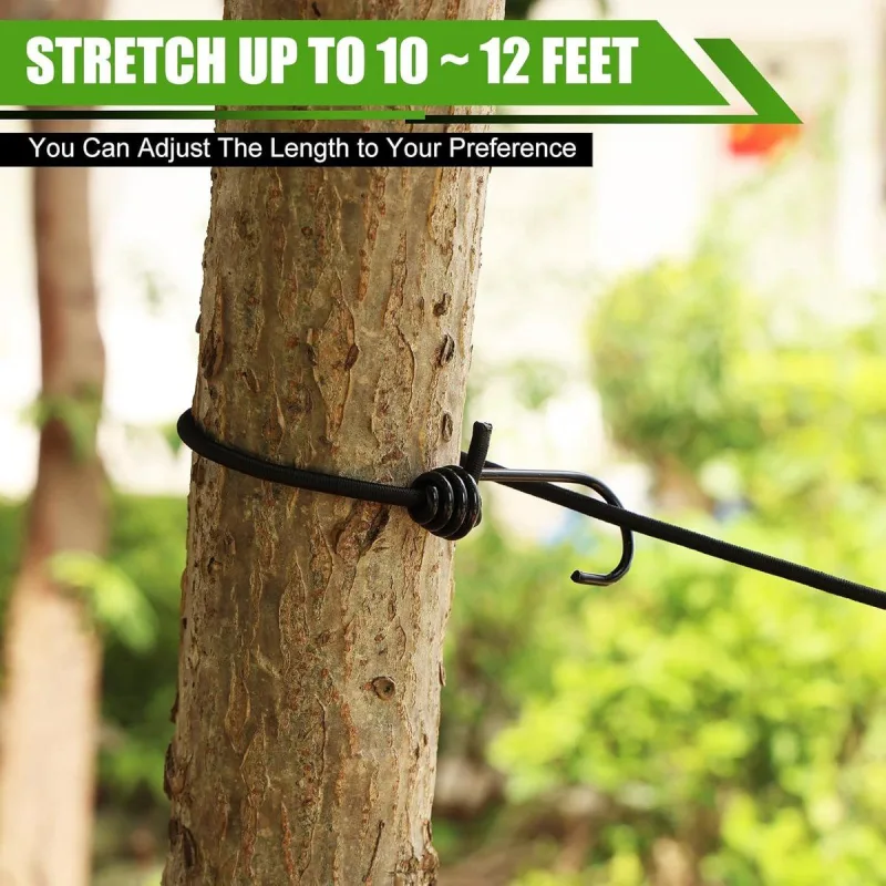 2 Pack Portable Clotheslines with 12 Clothespins