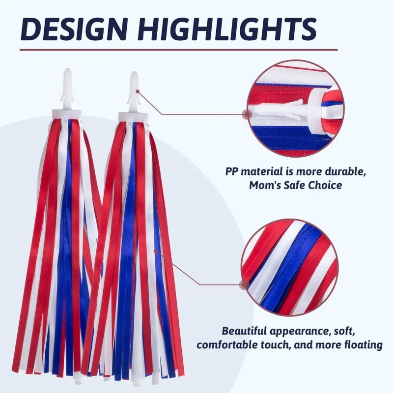 1 Pair Bicycle Streamers, 28 cm