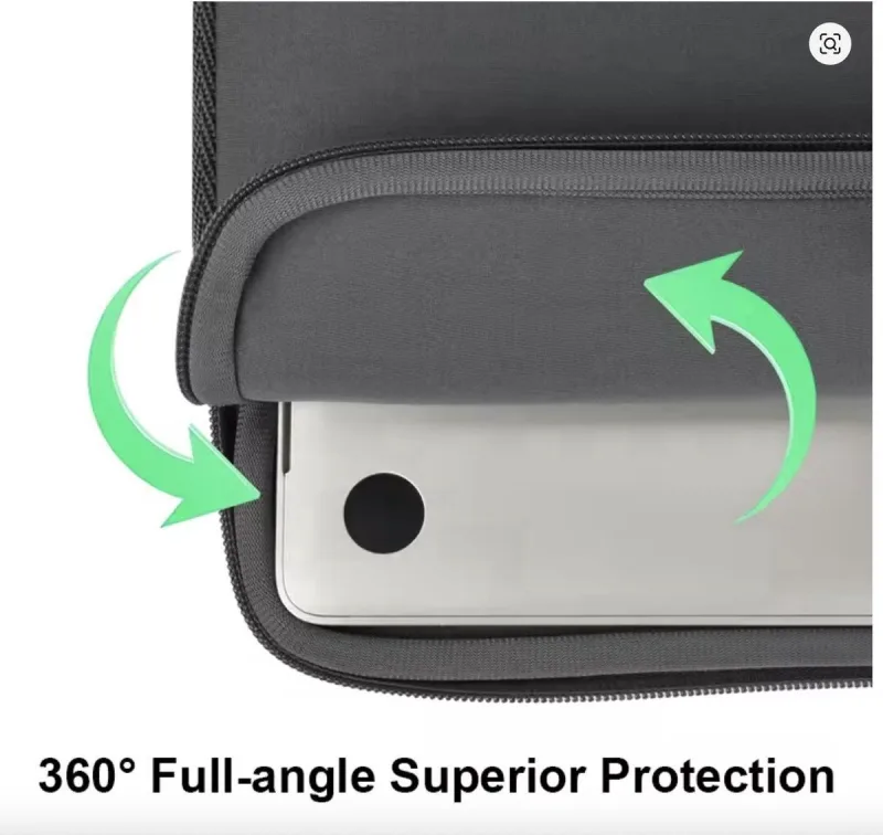 Laptop Sleeve 11 inch Shockproof Scratchproof Laptop Case Black, 32cm X 22.5cm X 1.5cm