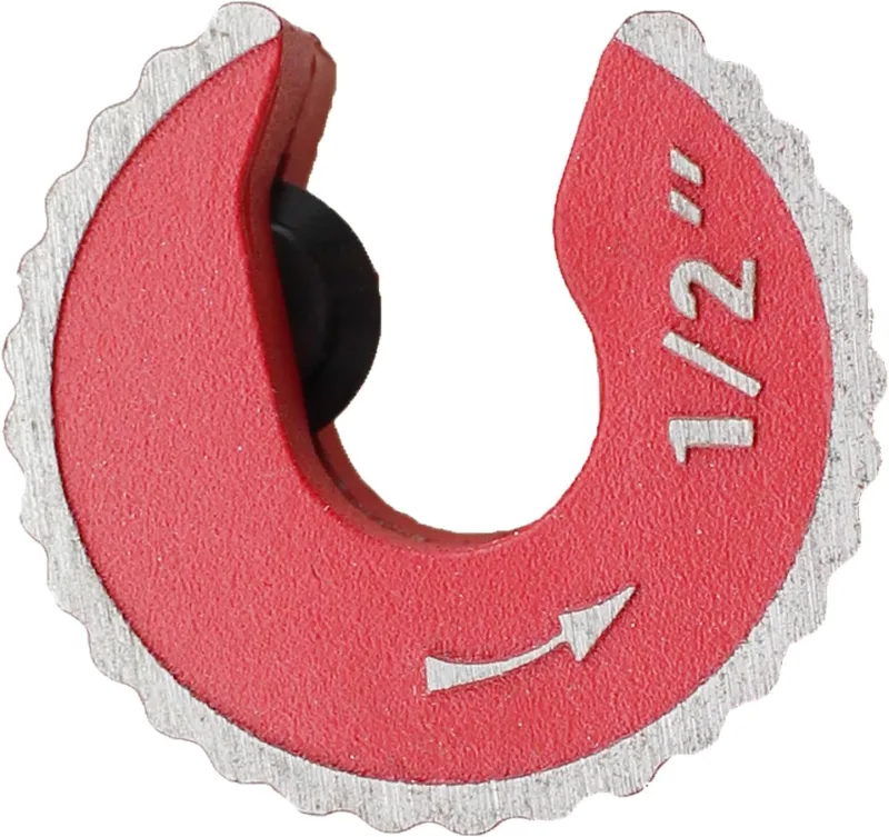 1/2 Inch Red Aluminum Alloy Adjustable Tight Pipe Cutter for Cutting Copper and Thin Walled Conduit