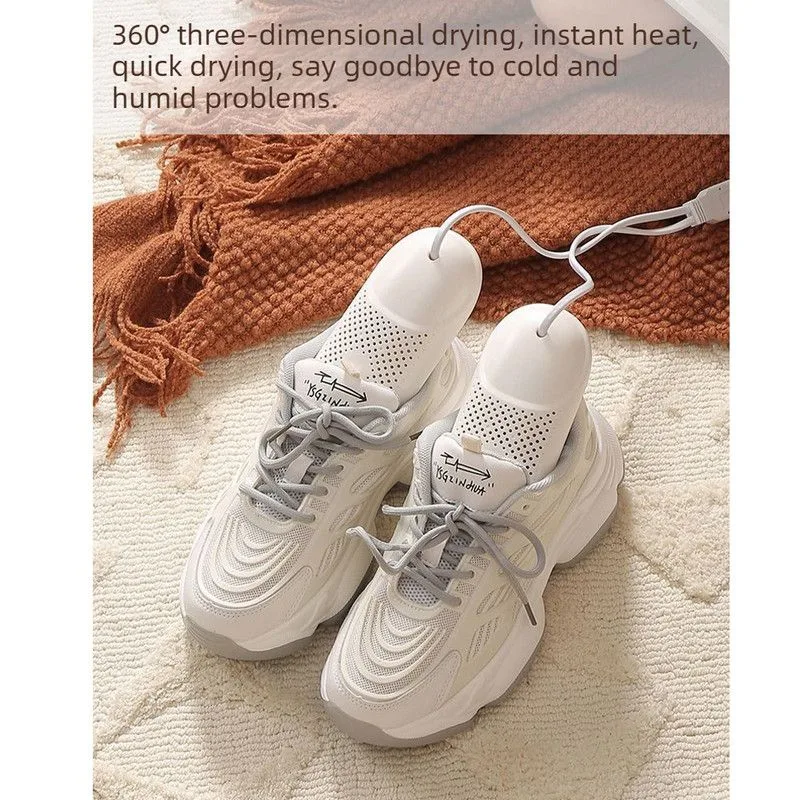Timing UV Sterilizing Shoe Dryer, Constant Temperature Dehumidifying Shoe Warmer for All Shoe Types