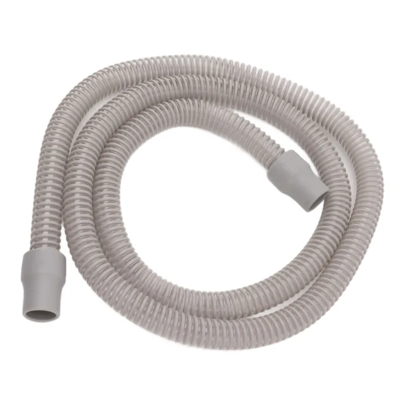 6FT Breathing Machine Tube Universal Flexible Connecting Tube Sealing for Ventilator Accessory Gray