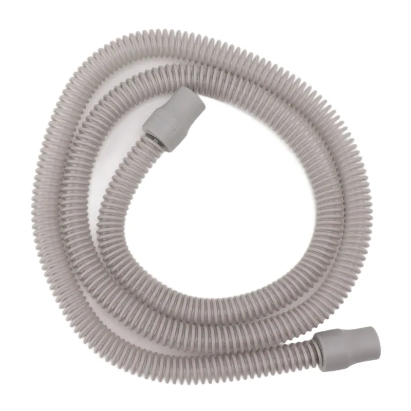 6FT Breathing Machine Tube Universal Flexible Connecting Tube Sealing for Ventilator Accessory Gray
