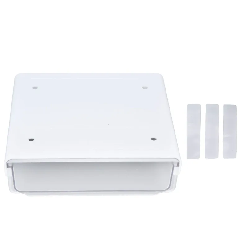Acrylic Drawer Storage Concealed Acrylic Drawer Storage Holder with 3 Pastes for Home OfficeL Acrylic Drawer Storage Concealed Acrylic Drawer Storage Holder with 3 Pastes for Home OfficeL