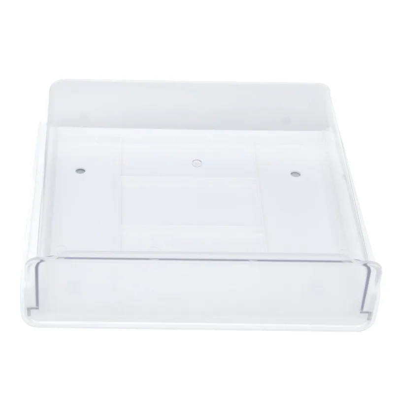 Acrylic Drawer Storage Concealed Acrylic Drawer Storage Holder with 3 Pastes for Home OfficeL