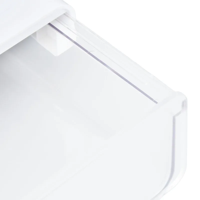 Acrylic Drawer Storage Concealed Acrylic Drawer Storage Holder with 3 Pastes for Home OfficeL