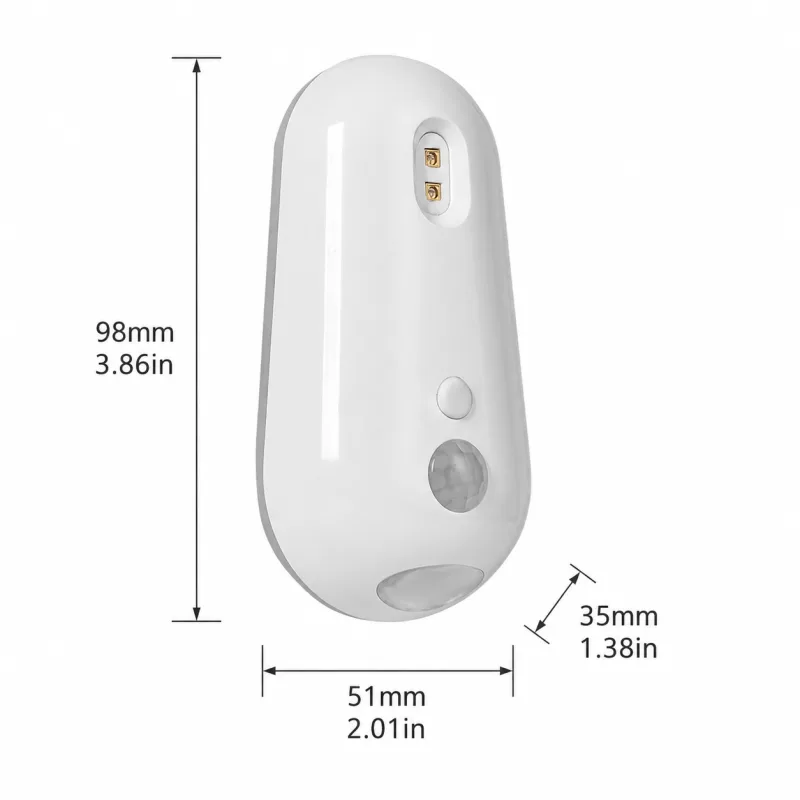 2-in-1 Motion Sensor Toilet UV Sterilizer Light with RGB Night Light – Automatic Disinfection, Waterproof Rechargeable Design for Bathroom Hygiene – 3PCS