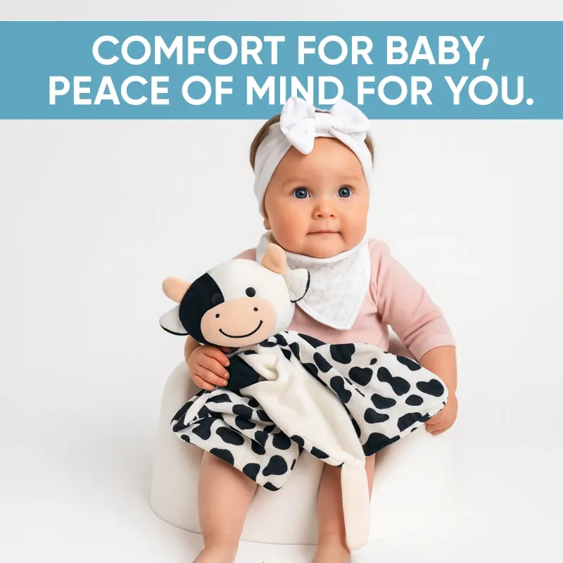Lylah the Cow – White Noise & Lullaby Comforter