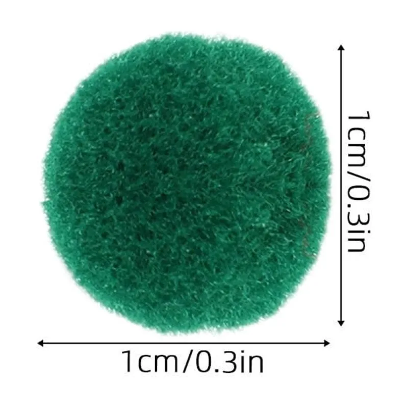 2000Pcs Small  for Crafts Assorted Colors Durable Soft Yarn Balls