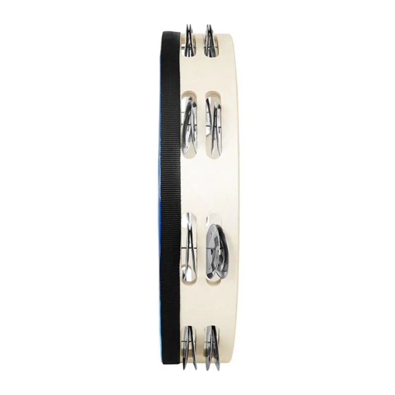 10 Inch Peace Dove Double Layer Hand Tambourine
