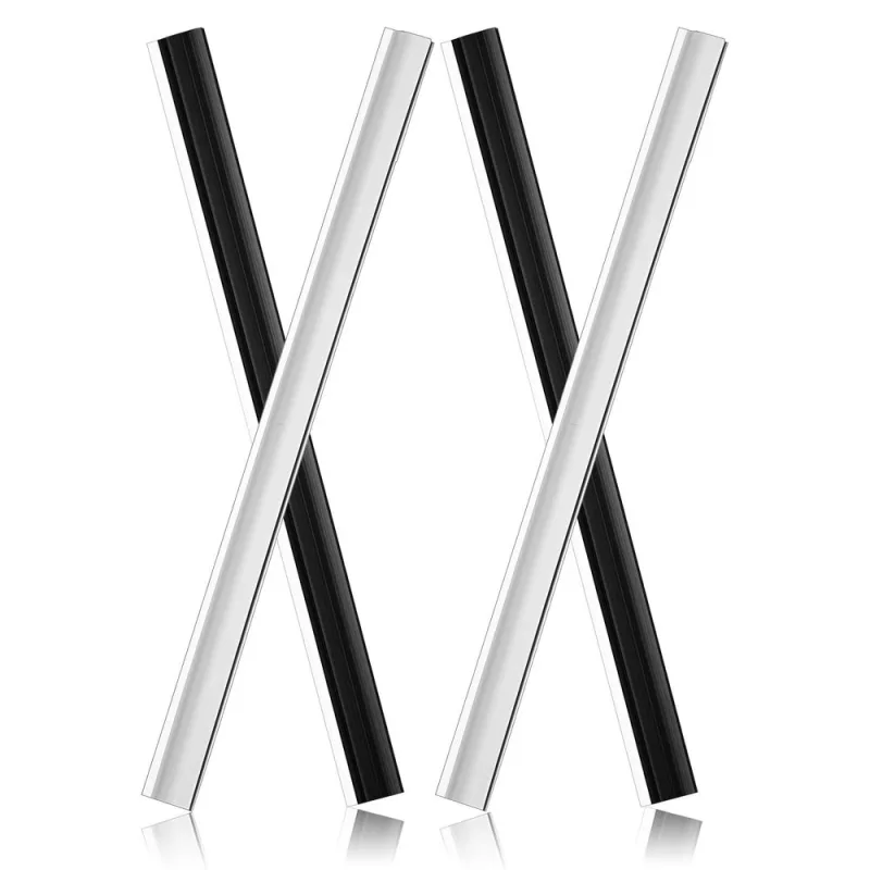 4Pcs Easy Install Rubber Edge Strips for Dustpan Suitable for Home Office School Settings