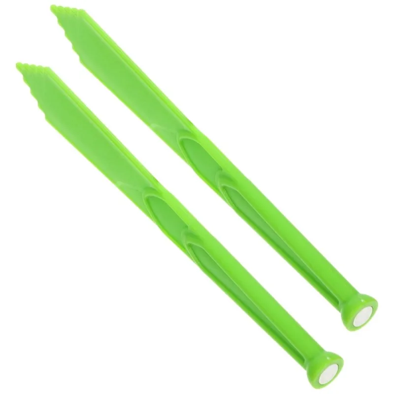 2Pcs Practical Light Green Canning Tools Bubble Remover and Lid Lifter for Kitchen