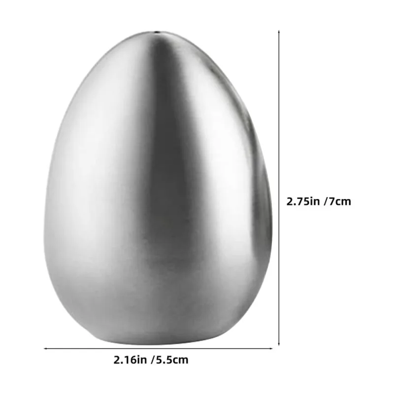Creative Egg Shaped Pepper Shaker Rustproof for Kitchen Supplies