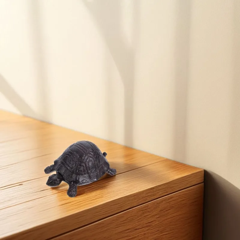 Cast Iron Turtle Key Safe Hidden Compartment Box for Outdoor Garden Entryway