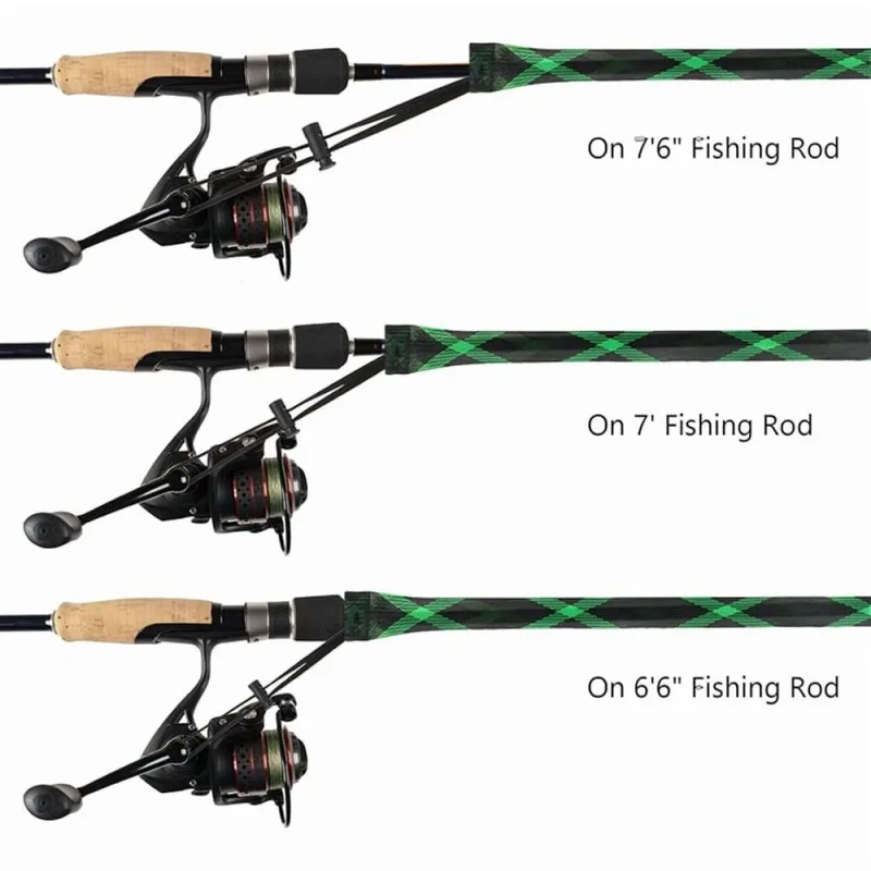 10 x Fishing Rod Sleeves Socks-As Shown