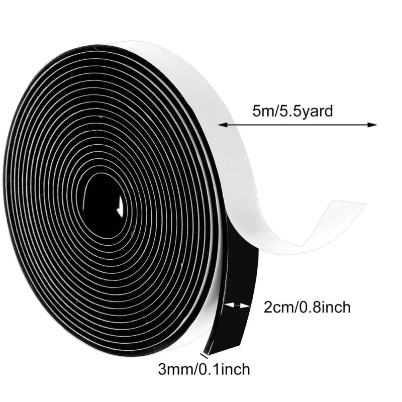 Hat Size Reducer Tape Roll, Hat Sizer Insert Reducing Self Adhesive Foam Filler Tape, Accommodates All Hat Styles for Men & Women(White, 0.78in x 16.4ft)
