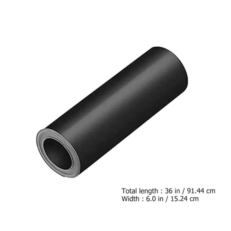 2-Pack Black Magnetic Fireplace Draft Seal, Rubber Weather Stripping for Indoor Heat Retention and Energy Efficiency