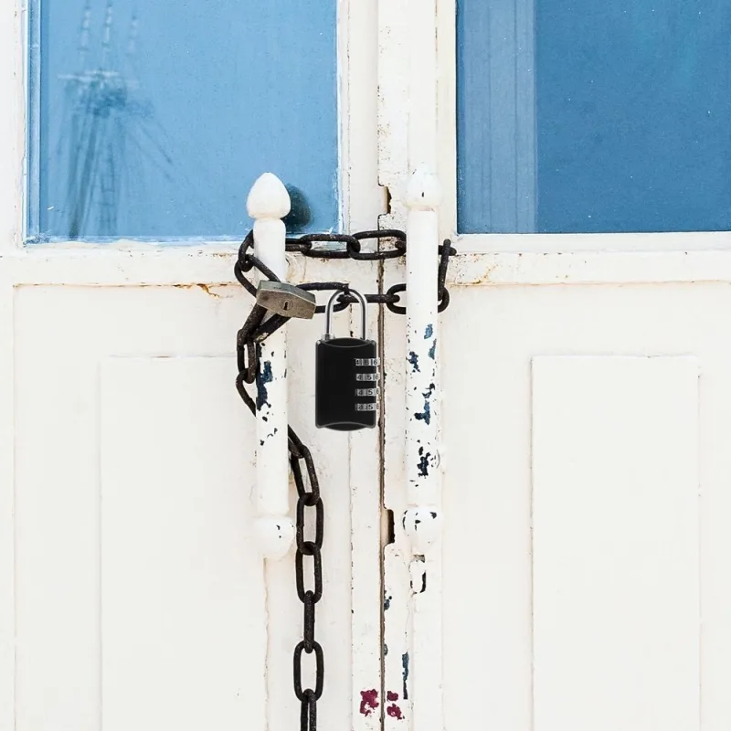 Combination Padlock Zinc Alloy Anti-Corrosive for Home Use Gym Lock