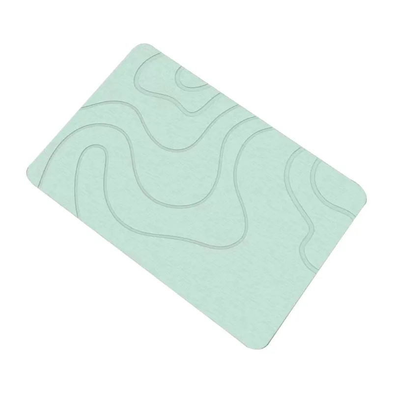 Stone Bath Mat Diatomaceous Earth Bath Mat Super Absorbent Non Slip Diatomite Stone Bath Mats For Bathroom Quick Drying Stone Shower Mat