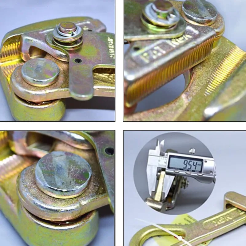 0.5-2 Ton Multifunctional Wire Rope Clamp Jaw Puller Pulling Tool Alloy Steel