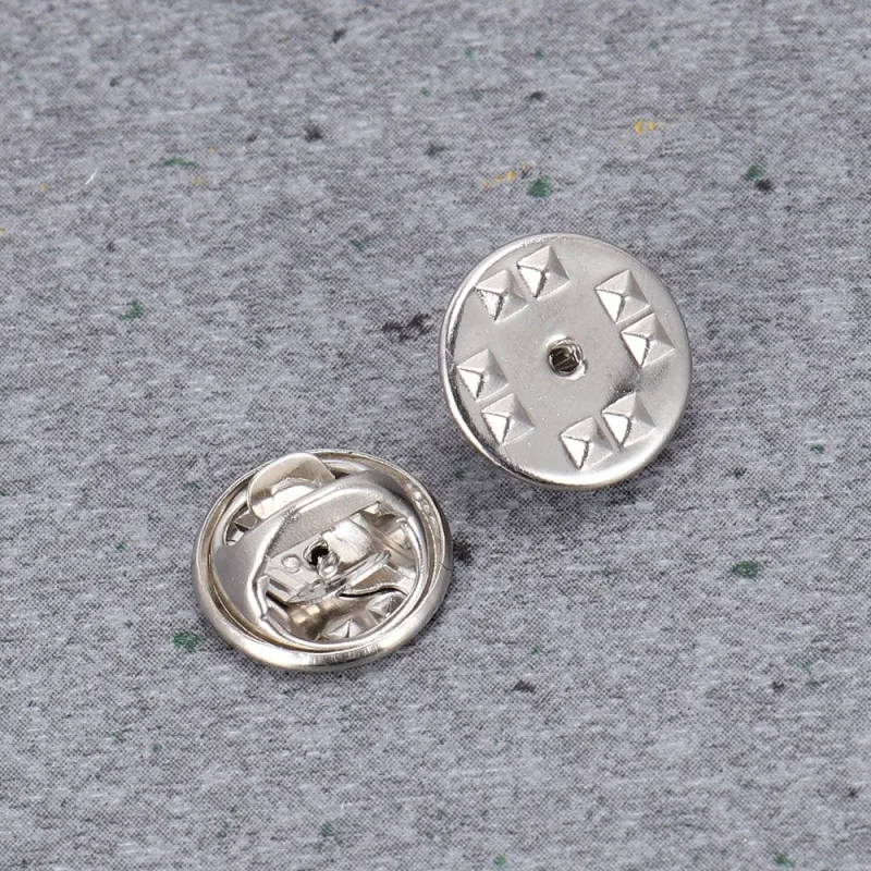 200-Pack Plated Lapel Pins with Copper Clutch Backs, Easy to Install Accessories