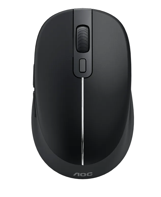 AOC MS360B/LA Wireless Mouse 2.4G + Bluetooth Dual Mode 6-Key DPI1600 Black
