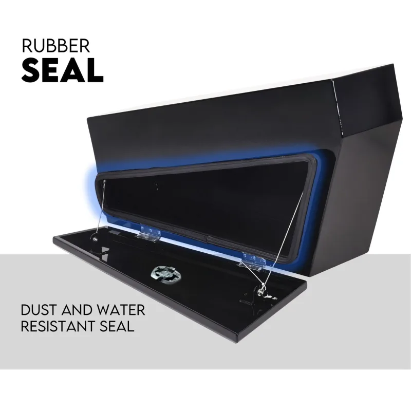 750mm Pair of Under Tray Undertray Tool Box Steel Underbody Toolbox