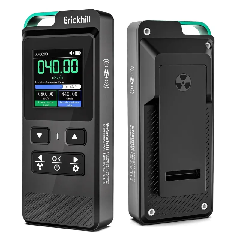 ERICKHILL 3 in 1 EMF Detector, Electromagnetic Field Radiation Detector ERICKHILL 3 in 1 EMF Detector, Electromagnetic Field Radiation Detector