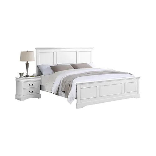 Bedroom Suite Solid MDF King White