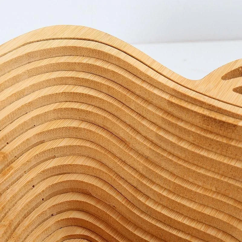 Wooden Fruit and Vegetable Storage Basket for Kitchen Organizing Home Storage
