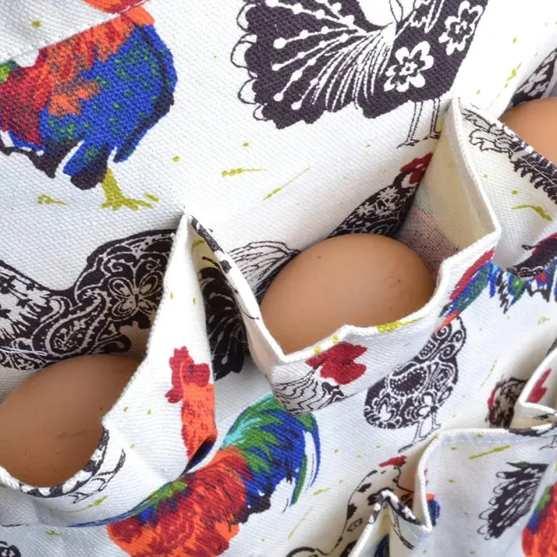 Chicken Egg Collecting Apron Farm Gathering Tool Pocket Storage Multiple Sizes AU – Small